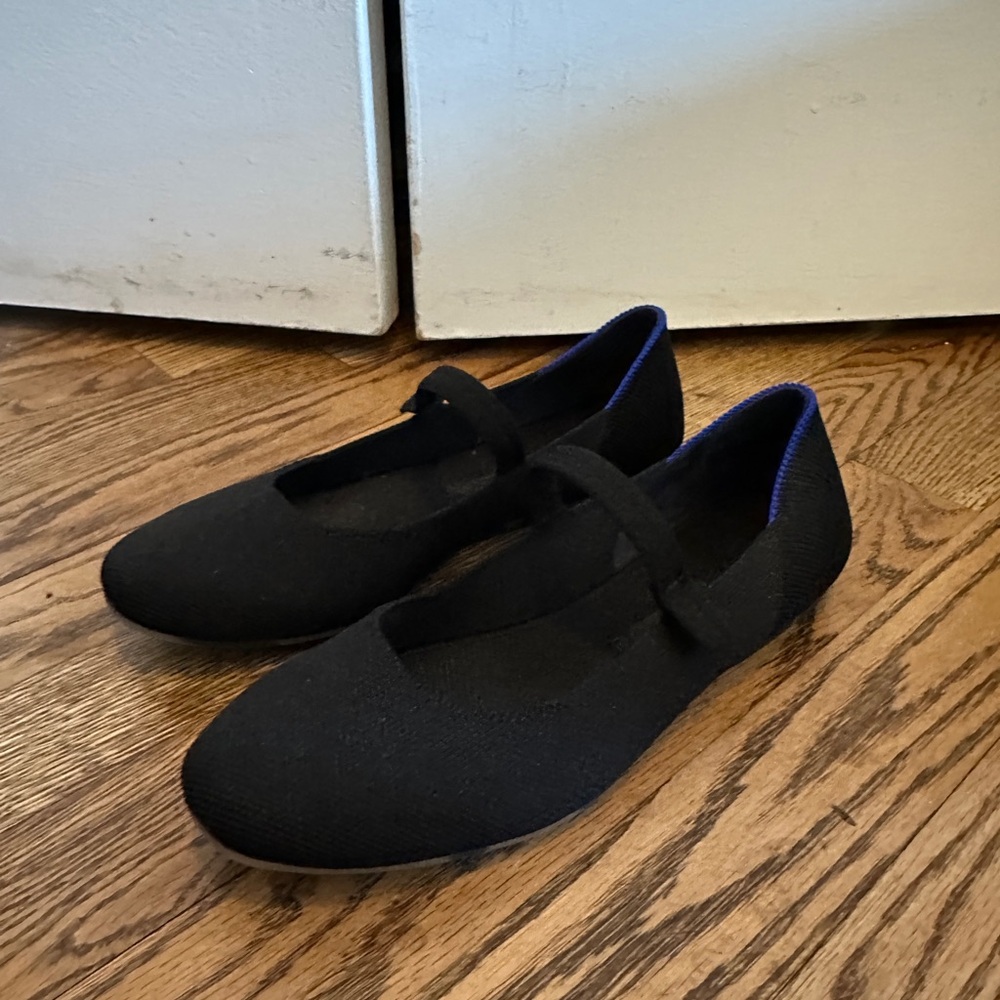 Rothy’s Square Mary Jane black